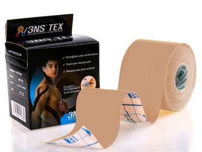 3NS TAPE Kinesiology taping kinesio beż