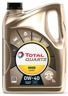 TOTAL QUARTZ 9000 ENERGY 0W/40 5L