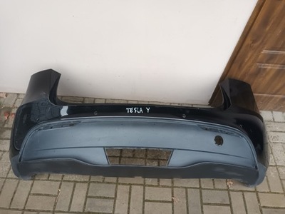 Бампер задній tesla model y задня фото №1