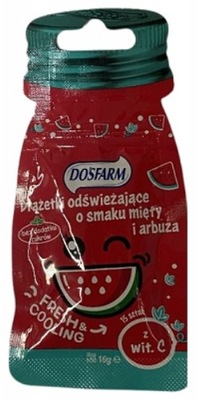 Drażetki Odświeżające o smaku MIĘTY I ARBUZA