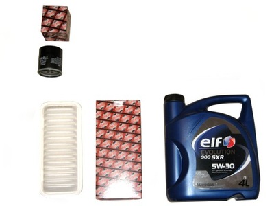 Набір фільтрів олія toyota aygo i 1.0 фото №1