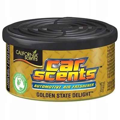 CALIFORNIA CAR SCENTS ZAPACH -GOLDEN STATE DELIGHT