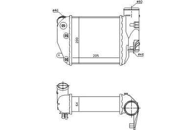Інтеркулер audi a6 a6 allroad 2.7d/3.0d 05.04-08. фото №1