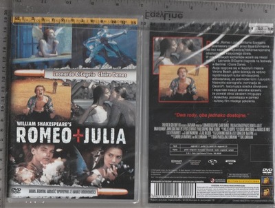 Romeo i Julia Leonardo DiCaprio,Claire Danes DVD Leguizamo Harold Perrineau