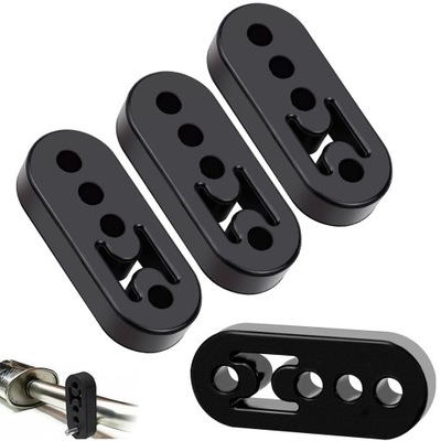 4 PIEZAS UCHWYT, PERCHERO SILENCIADOR DE GOMA UNIVERSAL 11MM  