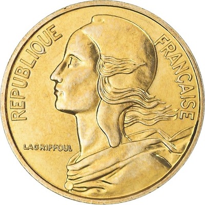 Moneta, Francja, Marianne, 5 Centimes, 1998, Paris