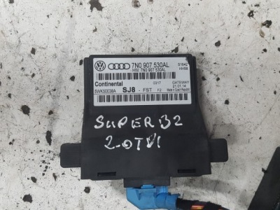 Skoda superb 2 ii lift модуль блок керування шлюз фото №1