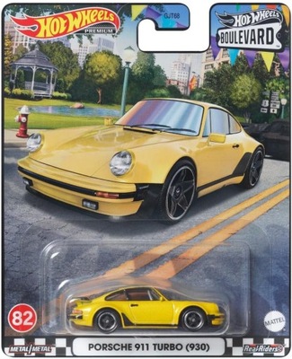 HOT WHEELS PREMIUM BOULEVARD #82 Porsche 911 Turbo