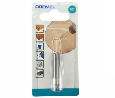 DREMEL 107 FREZ GRAWERSKI KULKA 2,4 MM OP. 3 SZT