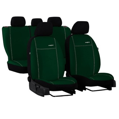 FORRO UNIVERSALES GAMUZA COMFORT COLOR VERDE PARA NISSAN NOTE I  