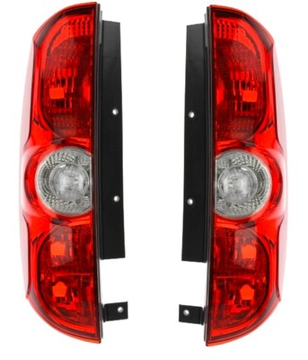 2X ФАРА СТОП ЗАДНЯЯ ЛЕВАЯ ПРАВОЕ ВНЕШНЯЯ FIAT DOBLO 2010- КРЫШКА