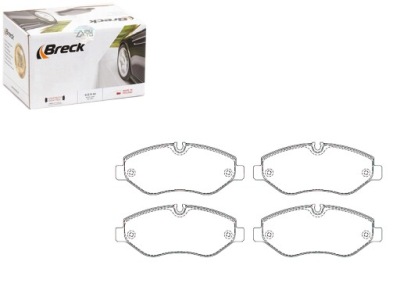 Комплект тормозных колодок тормозных breck 44206720 5420212 фото №1