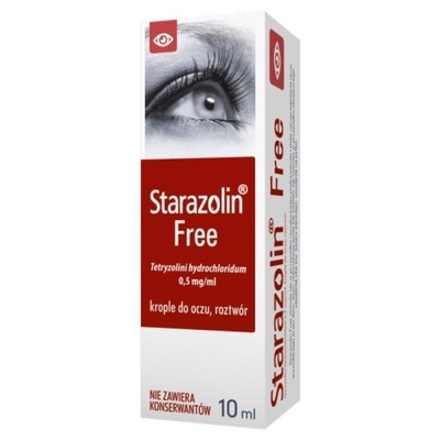 Starazolin Free, krople do oczu 10 ml