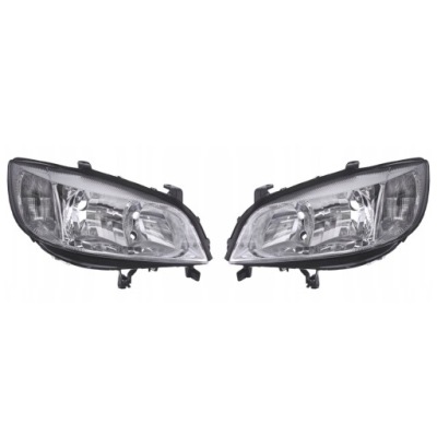 Opel zafira фара главный противотуманная фара левый + правый гомологация eu 1999-2005 фото №1