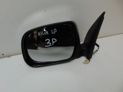 Зеркало левая toyota hilux vii 2005-2012 хром 3 pin europa фото №1