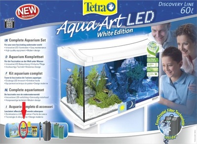 Tetra AquaArt Discovery Line LED Białe 60L