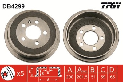 BĘBNEN ТОРМОЗНОЙ DB4299