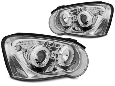 Lampy przód SUBARU IMPREZA GD 03-05 soczewkowe