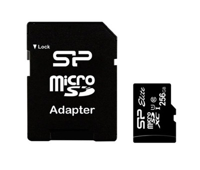 Karta microSD Silicon Power SP256GBSTXBU1V10SP 256 GB
