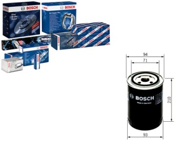 Фільтр оливи p5067 bosch фото №1