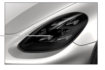 Тонированное фары panamera pdls plu фото №1