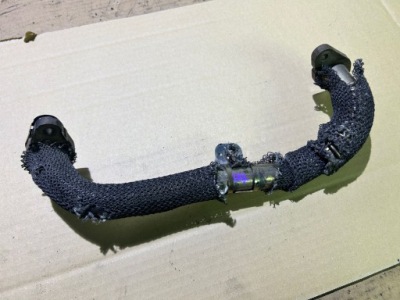 Труба трубка шланг egr range rover iii l322 vogue 3.6 tdv8 фото №1