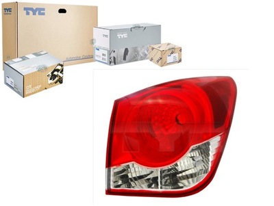 Лампа задняя p chevrolet cruze sedan 05.09-09.15 tyc фото №1