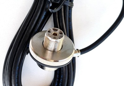 GŁÓWKA Z KABLEM PL Sirio SO 239 stopka PL z przewodem