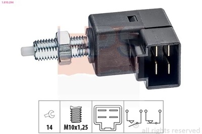 CONMUTADOR DE LUZ LUZ DE FRENADO HYUNDAI ACCENT 1,6 1-810-294  