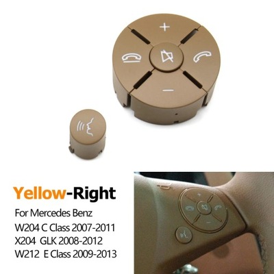 AUTO MULTIFUNCTIONAL BUTTONS NA STEERING WHEEL KEY DO MERCEDES B~12641  