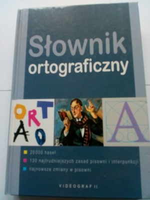 Polański Słownik ortograficzny Videograf II 2005