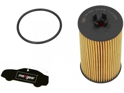 ФІЛЬТР МАСЛА OPEL 1,8 16V 00-(ВКЛАД) SIGN MAXGEAR