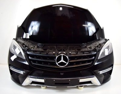 MERCEDES ML W166 AMG FRONT HOOD LAMPS BUMPER BELT  