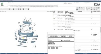 Skoda оригинальный номер 5ja853677 решётка вентиляционная, бампер фото №1