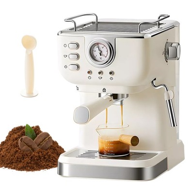 EKSPRES DO KAWY Z EKSTRAKCJĄ WYSOKOCIŚNIENIOWĄ I SPIENIANIEM MLEKA DO KAWY