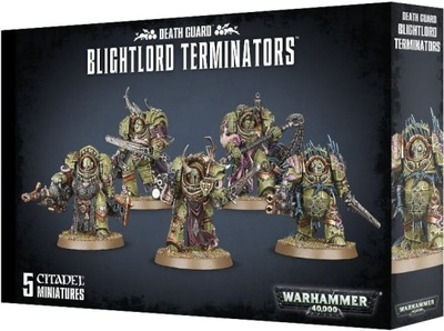 Warhammer 40k Death Guard Blightlord Terminators