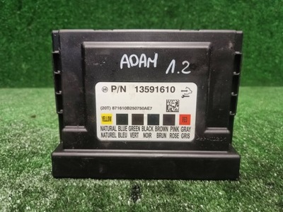 Opel adam модуль комфорту 13591610 фото №1