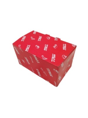 Диск тормозная trw df2814 фото №1