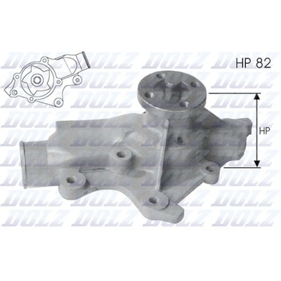 BOMBA WODY, CHLODZENIE DEL MOTOR DOLZ J201  