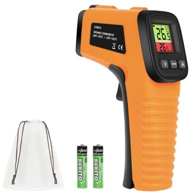 Termometr na podczerwień -50°C ~ 550°C Bezdotykowy Laserowy LCD Pirometr