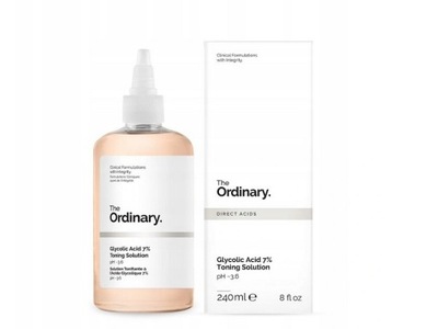 THE ORDINARY TONIK GLYCOLIC ACID 7% 240ML TONING SOLUTION PEELING GLIKOLOWY
