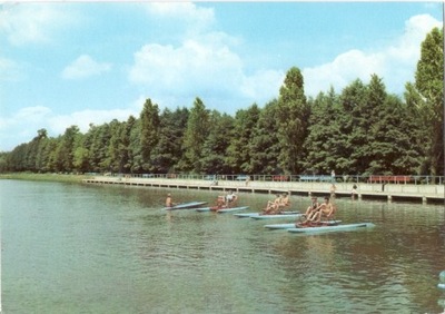 OSTROWIEC ŚWIĘTOKRZYSKI - OŚRODEK SPORTÓW WODNYCH - 1985R