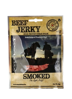Bullseye Meats Suszona wołowina Beef Jerky Smoked