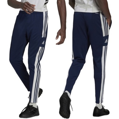 ADIDAS SPODNIE DRESOWE MĘSKIE TRENINGOWE SQUADRA 21 GRANATOWE r. 3XL