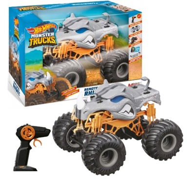 Sterowany Hot Wheels Monster Trucks Rhinomite