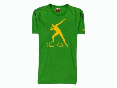 Puma t-shirt męski klasyk logo napis unikat L XL