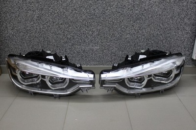 Bmw 3 f30 f31 full led lift lci лампа перед фото №1