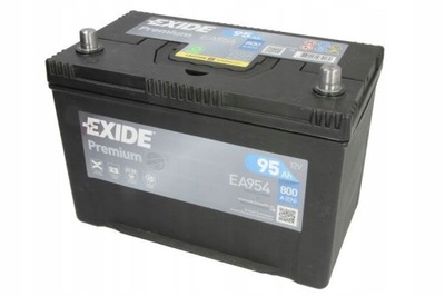 BATERÍA EXIDE EA954 PEUGEOT TOYOTA NISSAN CITRO  