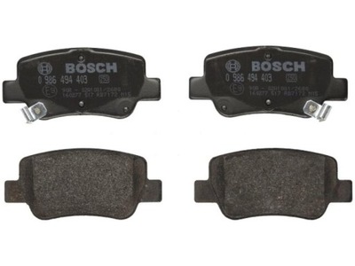 КОЛОДКИ ЗАД BOSCH 0 986 494 403