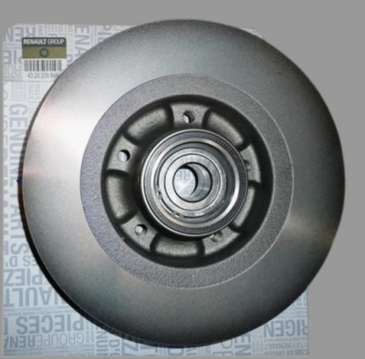 Диск тормозная задняя r scenic iii 432020984r новый оригинал фото №1